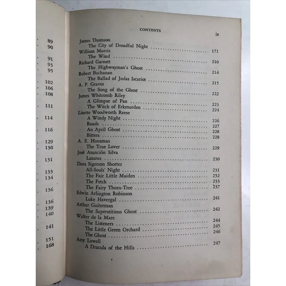DARK OF THE MOON August Derleth Editor 1947 First Edition Poems Fantasy Macabre